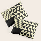 Dynamic Duo Shapes  Pillow Sham Gallery Image 3