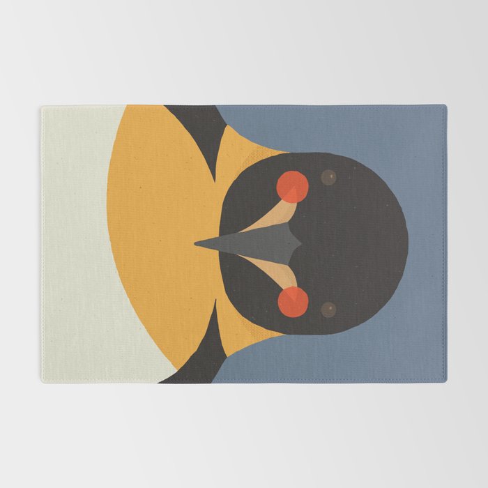 Emperor Penguin, Animal Portrait Rug Gallery Image 2