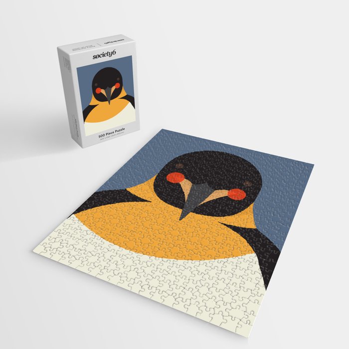 Emperor Penguin, Animal Portrait Jigsaw Puzzle Gallery Image 2