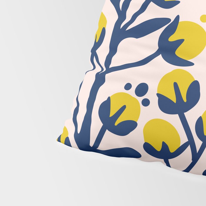 Garden Dreamer: flower buds Pillow Sham Gallery Image 4
