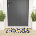 Garden Dreamer: flower buds Welcome Mat Gallery Image 3