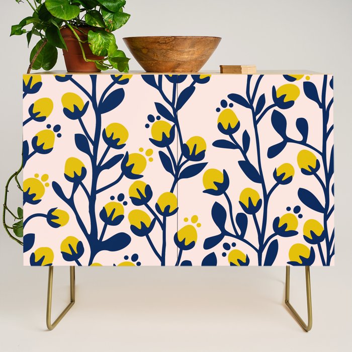 Garden Dreamer: flower buds Credenza Gallery Image 1