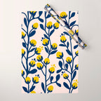 Garden Dreamer: flower buds Wrapping Paper Gallery Image 1