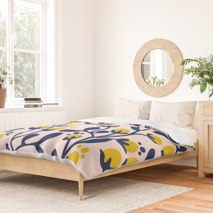 Garden Dreamer: flower buds Duvet Cover Gallery Image 2