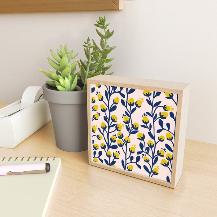 Garden Dreamer: flower buds Mini Art Print Gallery Image 2