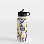 Garden Dreamer: flower buds Water Bottle Gallery Image 1