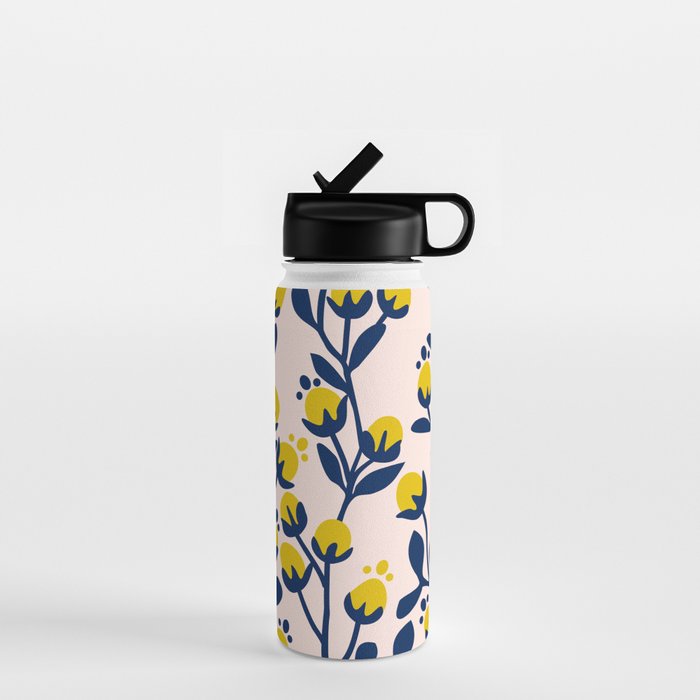 Garden Dreamer: flower buds Water Bottle Gallery Image 1
