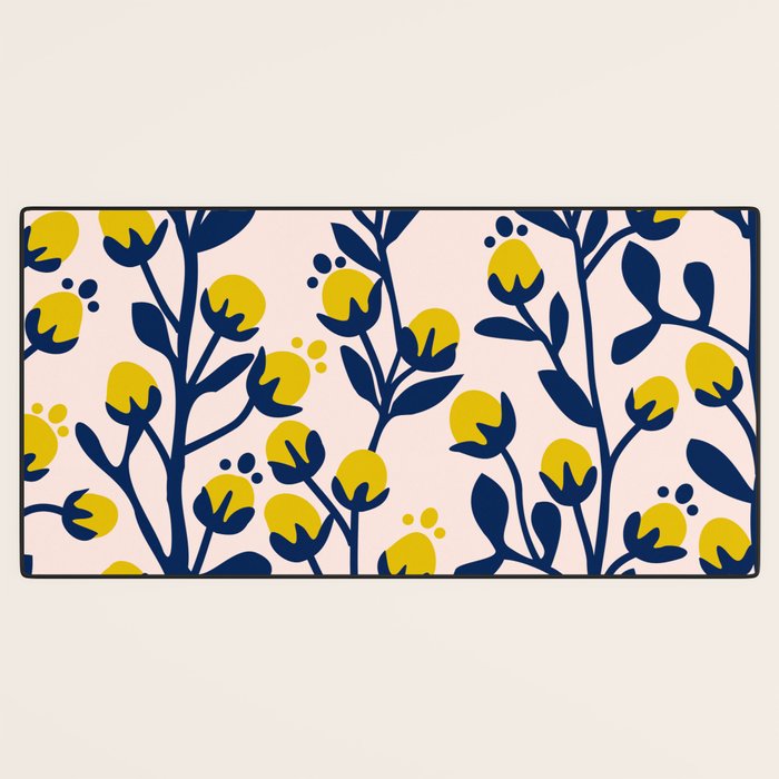 Garden Dreamer: flower buds Desk Mat Gallery Image 3