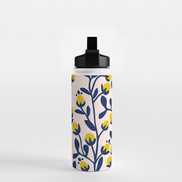 Garden Dreamer: flower buds Water Bottle Gallery Image 2