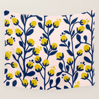 Garden Dreamer: flower buds Wall Tapestry Gallery Image 4