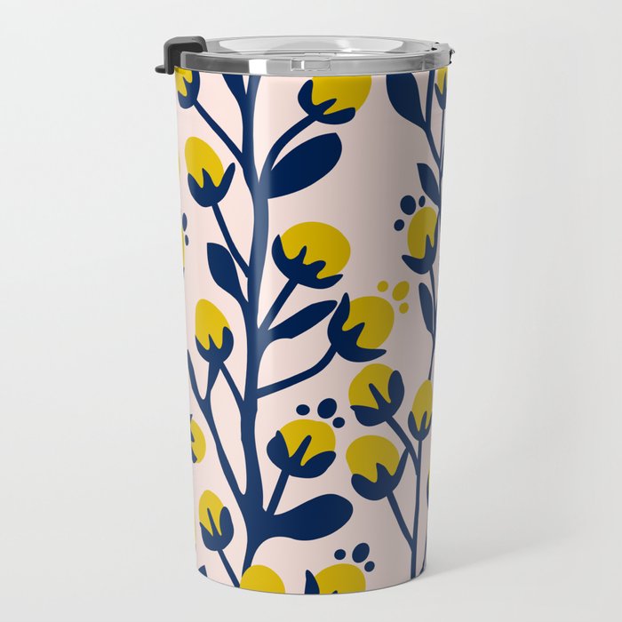 Garden Dreamer: flower buds Travel Mug Gallery Image 3