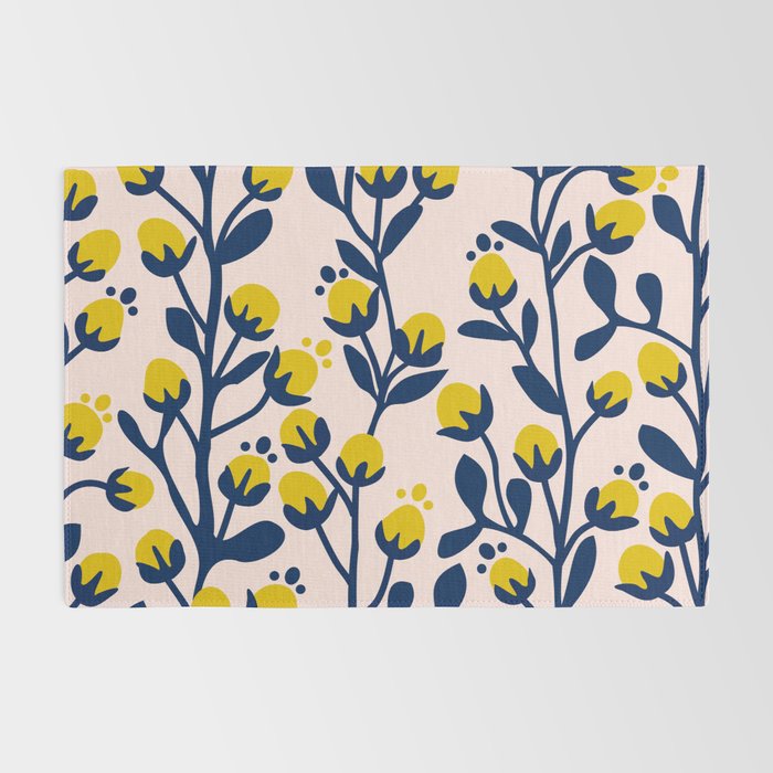 Garden Dreamer: flower buds Rug Gallery Image 2
