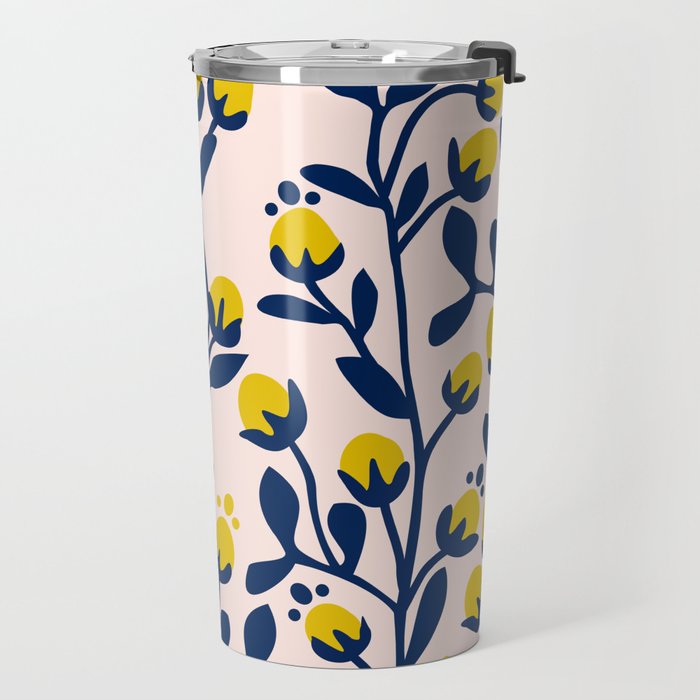 Garden Dreamer: flower buds Travel Mug Gallery Image 2