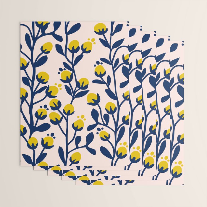 Garden Dreamer: flower buds Wrapping Paper Gallery Image 3
