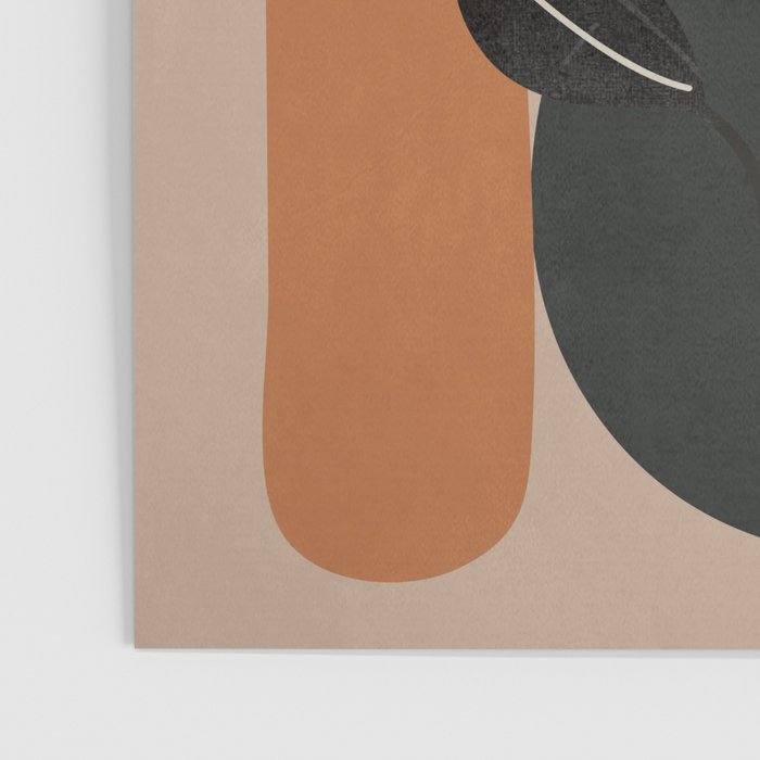 Modern Abstract Minimal Shapes Branches Art 9 Poster Gallery Image 3