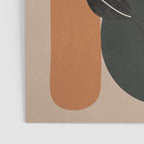 Modern Abstract Minimal Shapes Branches Art 9 Poster Gallery Image 3