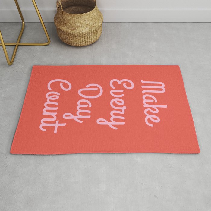 Make Every Day Count Rug Gallery Image 1