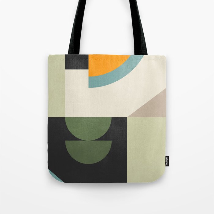 Abstract Geometric Shapes 25 Tote Bag Gallery Image 1