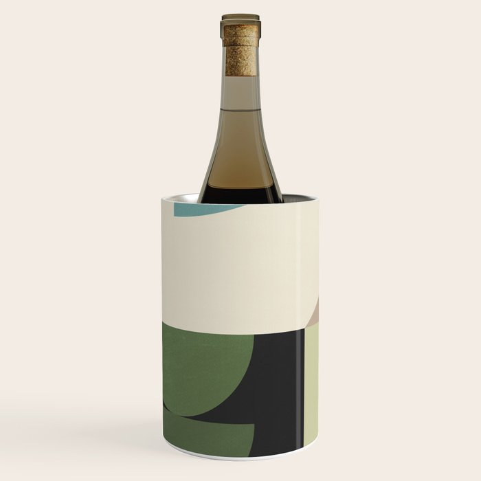 Abstract Geometric Shapes 25 Wine Chiller Gallery Image 1