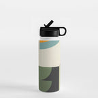 Abstract Geometric Shapes 25 Water Bottle Gallery Image 1
