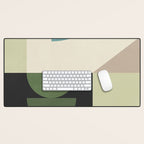 Abstract Geometric Shapes 25 Desk Mat Gallery Image 1