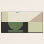 Abstract Geometric Shapes 25 Desk Mat Gallery Image 3