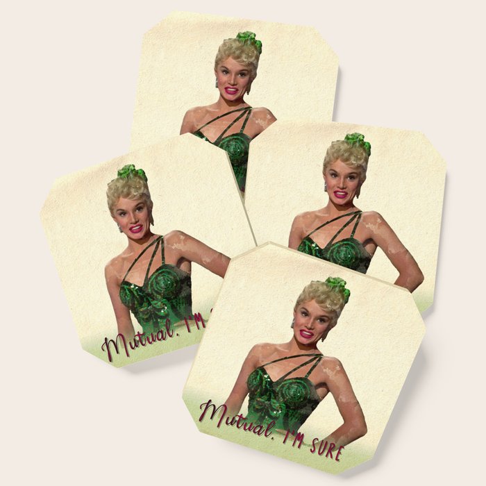 Mutual, I'm Sure - White Christmas Coaster Gallery Image 1