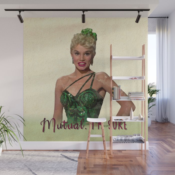 Mutual, I'm Sure - White Christmas Wall Mural Gallery Image 1
