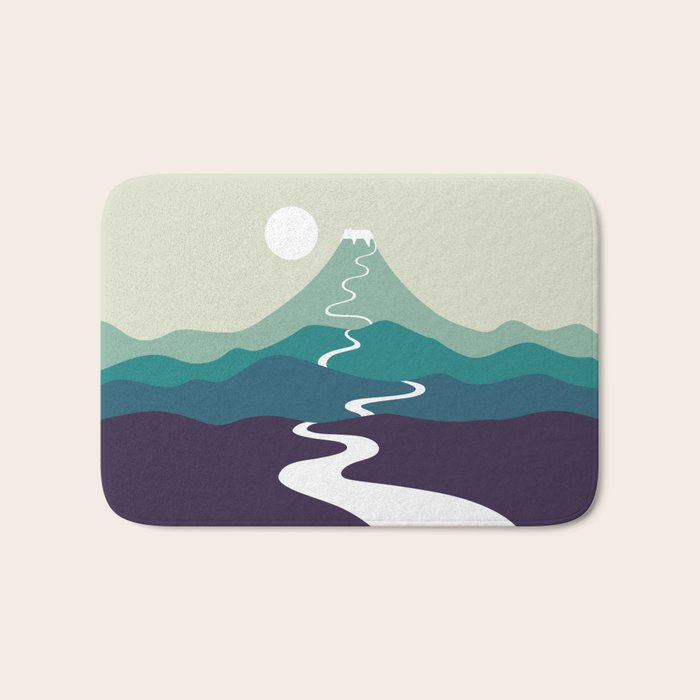 Cat Landscape 80 Bath Mat Gallery Image 1