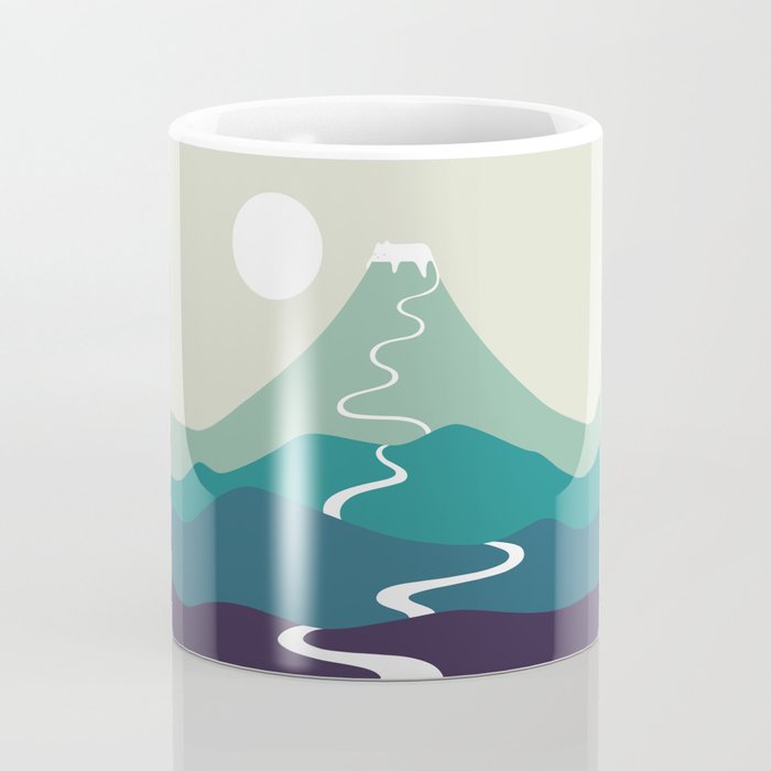 Cat Landscape 80 Coffee Mug Gallery Image 4