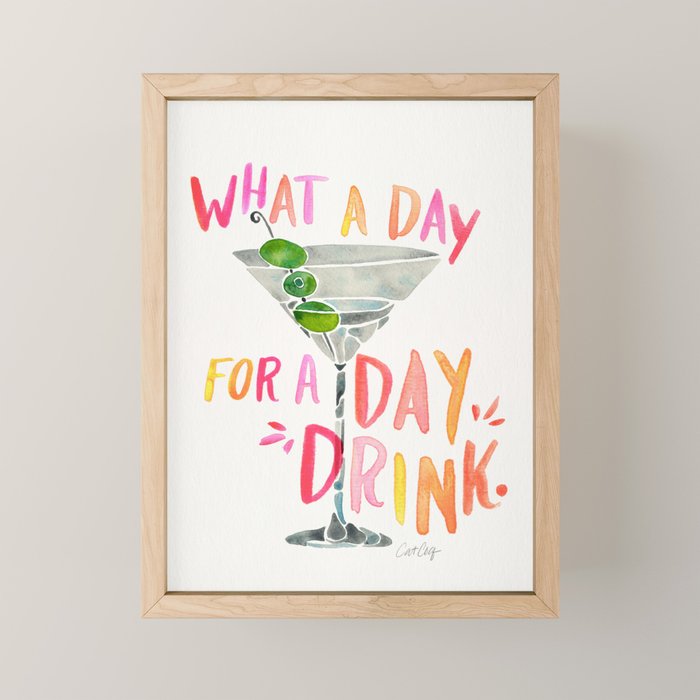 Day Drink â Melon Mini Art Print Gallery Image 1