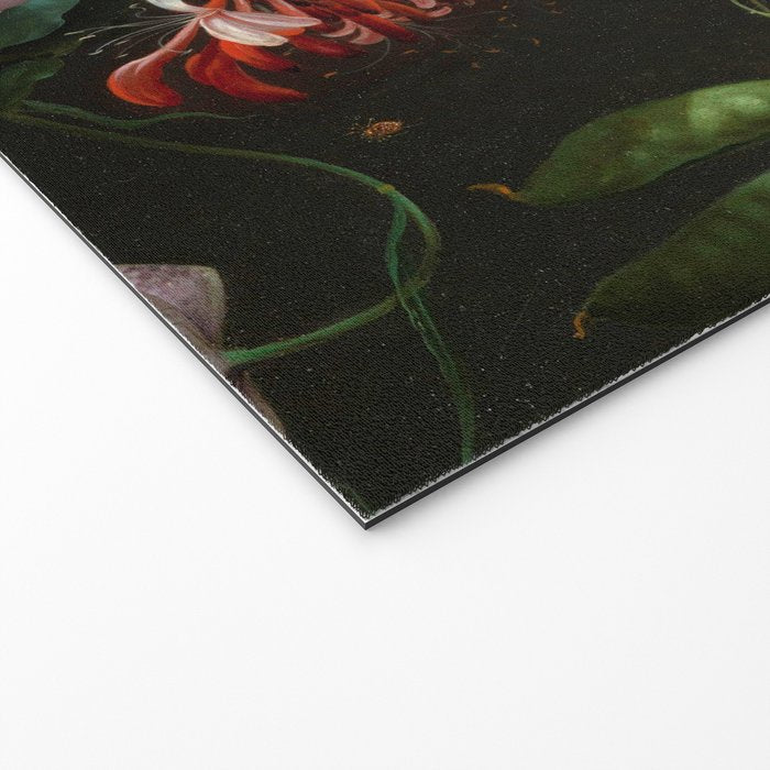 Jan Davidsz. de Heem "Still Life with Flowers in a Glass Vase" Welcome Mat Gallery Image 2