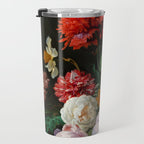 Jan Davidsz. de Heem "Still Life with Flowers in a Glass Vase" Travel Mug Gallery Image 3