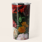 Jan Davidsz. de Heem "Still Life with Flowers in a Glass Vase" Travel Mug Gallery Image 1