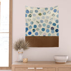Half Brown Wall Tapestry Gallery Image 2