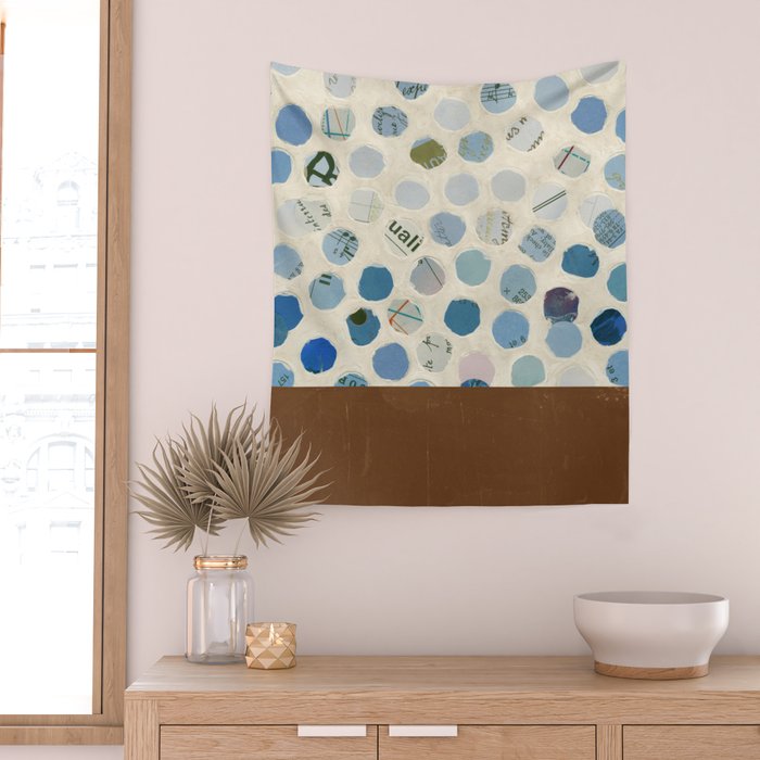 Half Brown Wall Tapestry Gallery Image 2