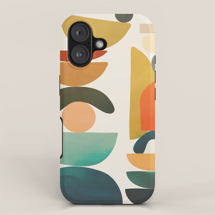 Modern Abstract Art 72 iPhone Case Gallery Image 1