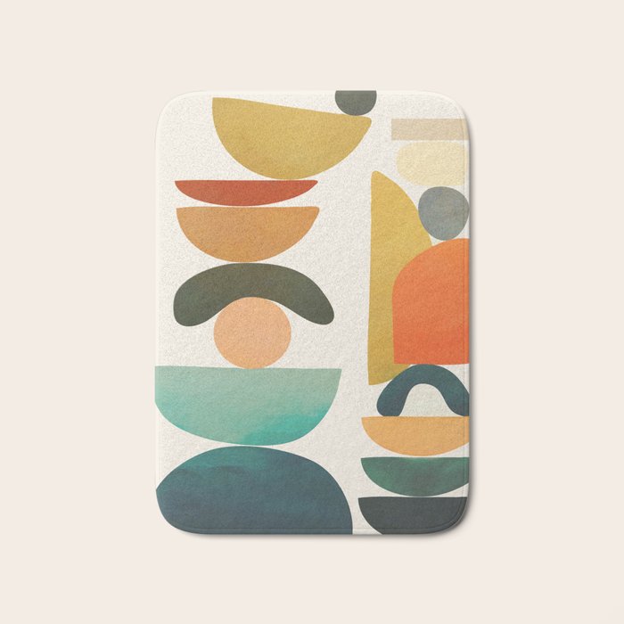 Modern Abstract Art 72 Bath Mat Gallery Image 1