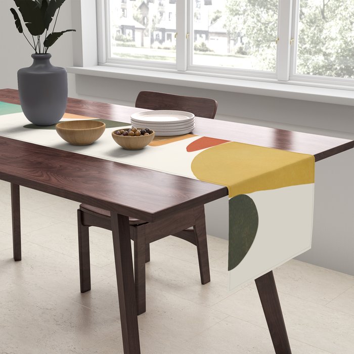 Modern Abstract Art 72 Table Runner Gallery Image 2