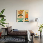 Modern Abstract Art 72 Wood Wall Art Gallery Image 2