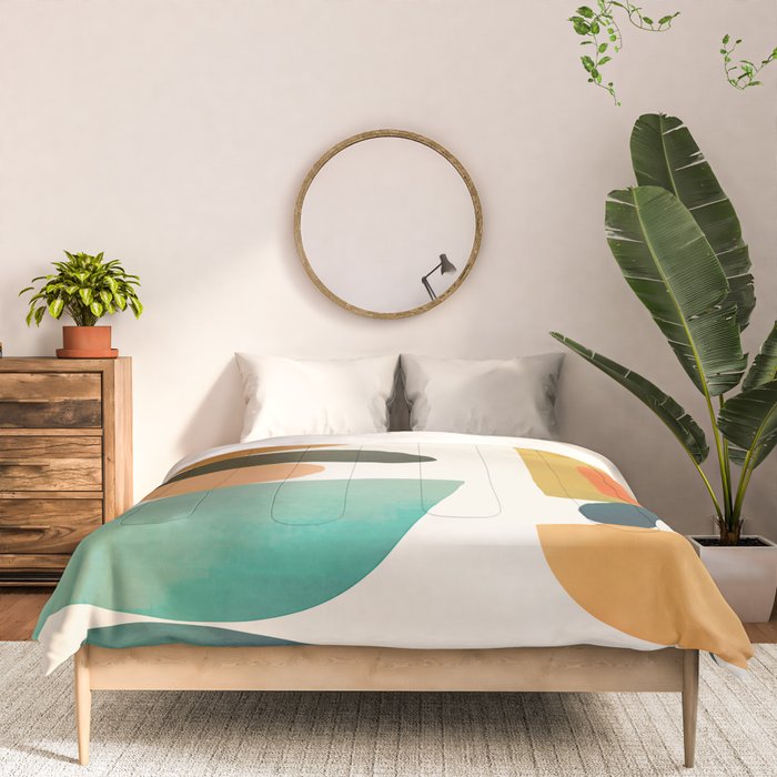Modern Abstract Art 72 Comforter Gallery Image 3