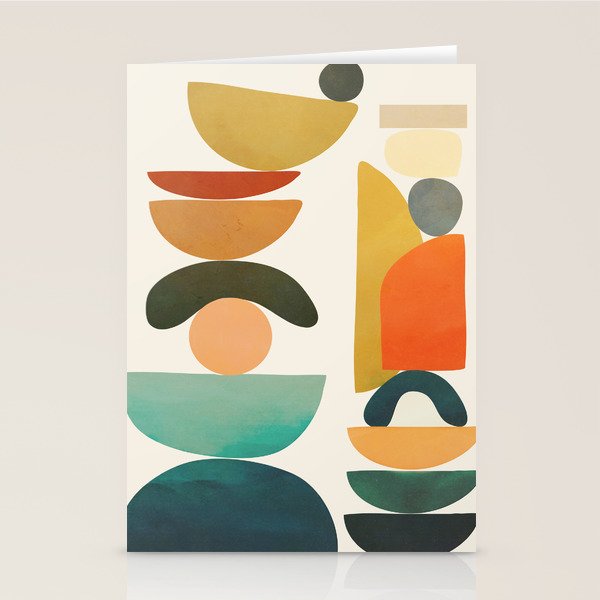 Modern Abstract Art 72 Stationery Card Gallery Image 2