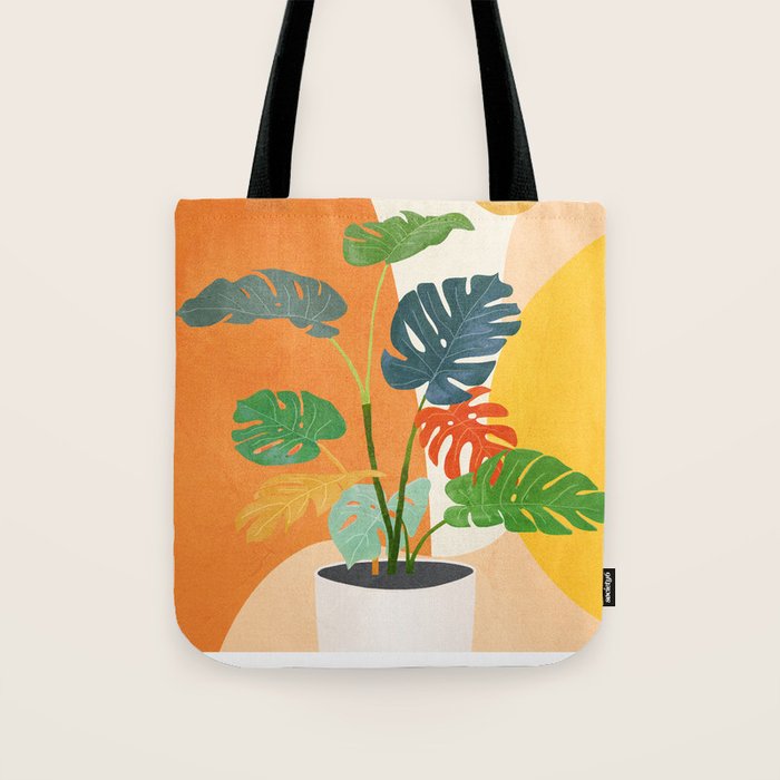 Colorful Branching Out 03 Tote Bag Gallery Image 1
