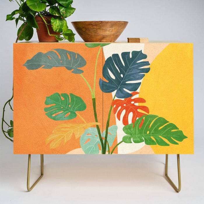 Colorful Branching Out 03 Credenza Gallery Image 1