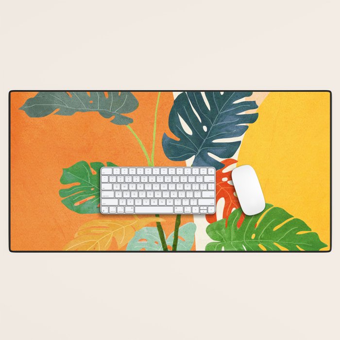 Colorful Branching Out 03 Desk Mat Gallery Image 1