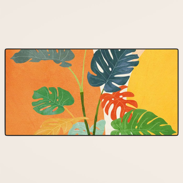 Colorful Branching Out 03 Desk Mat Gallery Image 3