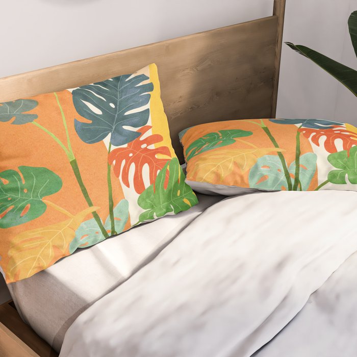 Colorful Branching Out 03 Pillow Sham Gallery Image 2