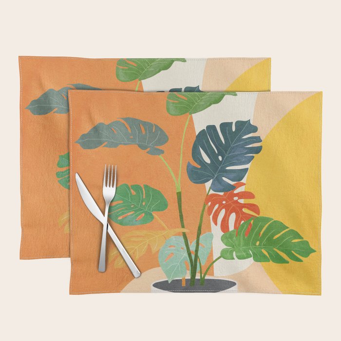 Colorful Branching Out 03 Placemat Gallery Image 1