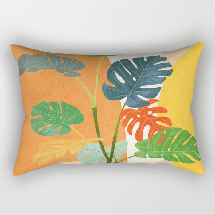 Colorful Branching Out 03 Rectangular Pillow Gallery Image 2