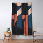 ABSTRACT ALPHABET / Gothic B Window Curtain Gallery Image 5